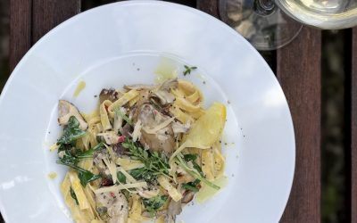 Mushroom & Lemon Thyme Pasta