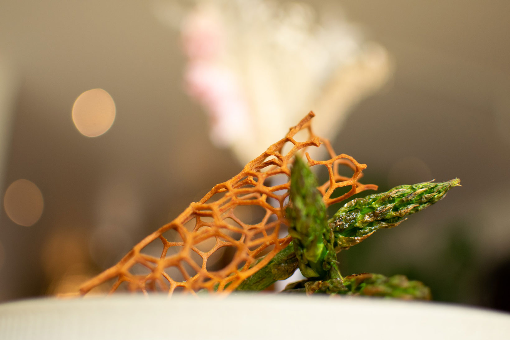 Asparagus-tuille